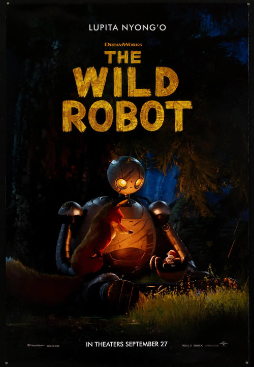Wild Robot Original Vintage Movie Poster