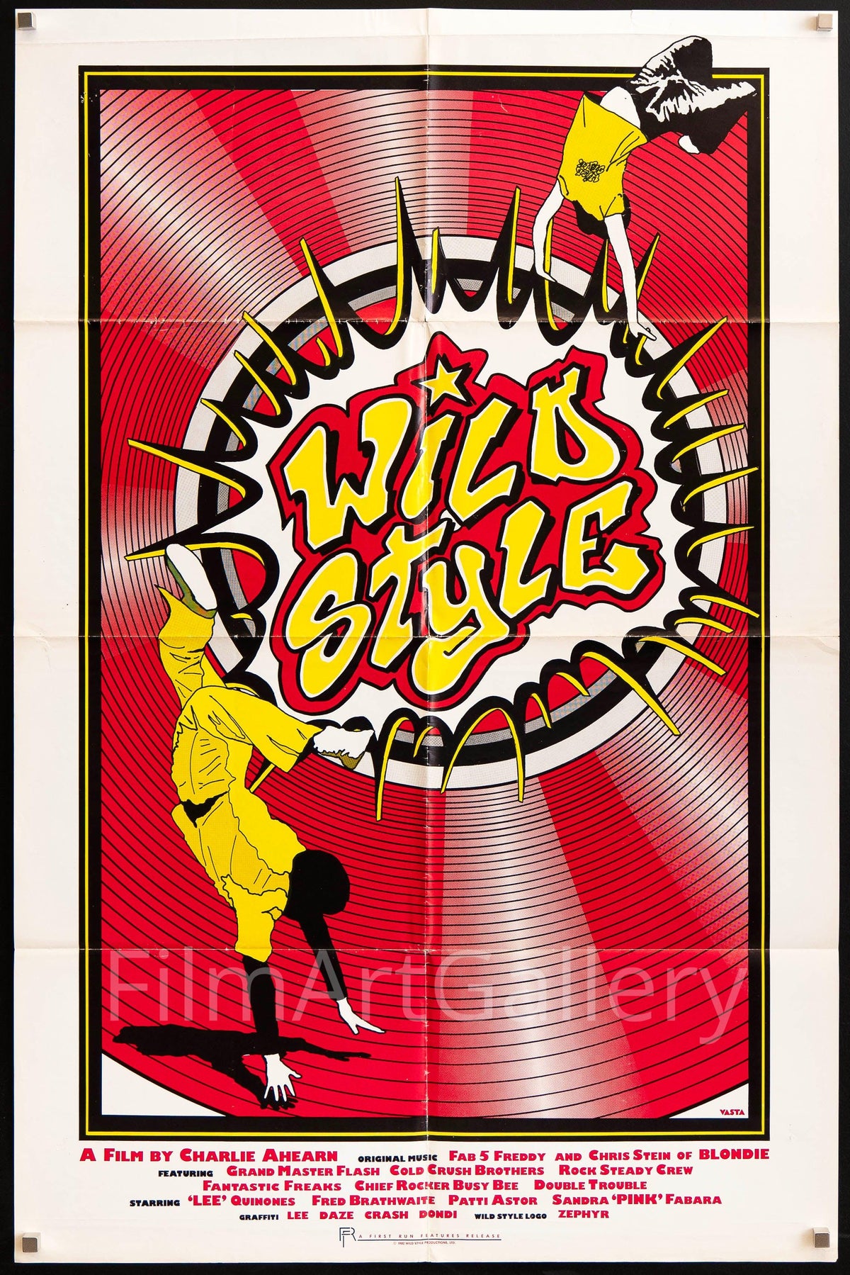Wild Style 1 Sheet (27x41) Original Vintage Movie Poster