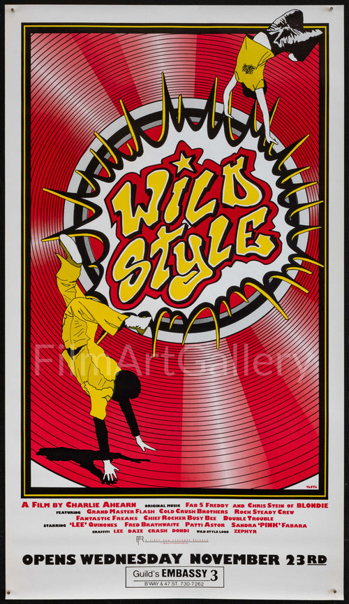 Wild Style Original Vintage Movie Poster