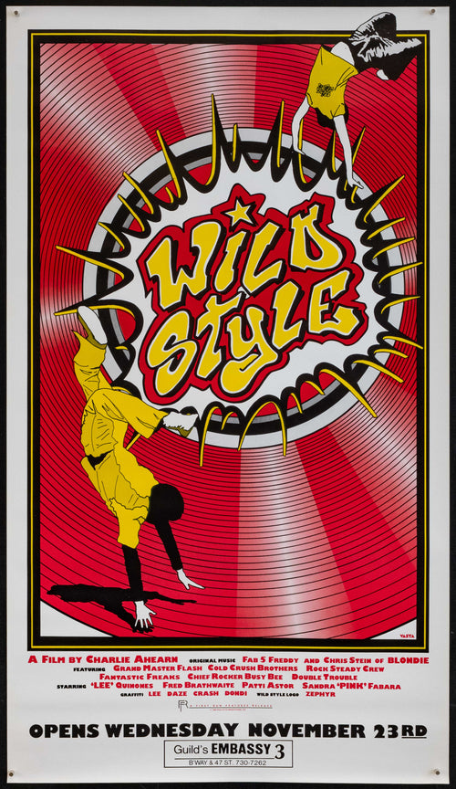 Wild Style Original Vintage Movie Poster