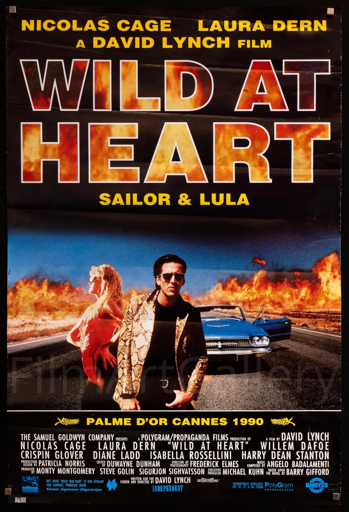 Wild at Heart 1 Sheet (27x41) Original Vintage Movie Poster