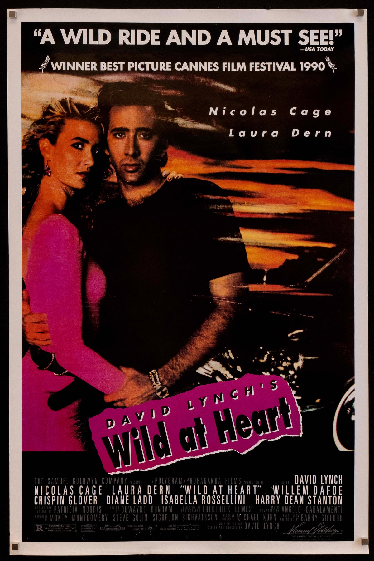 Wild at Heart Original Vintage Movie Poster