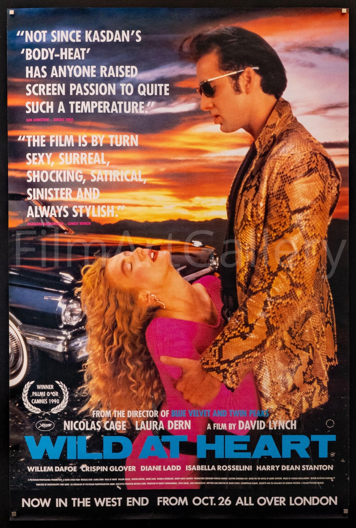 Wild at Heart Original Vintage Movie Poster
