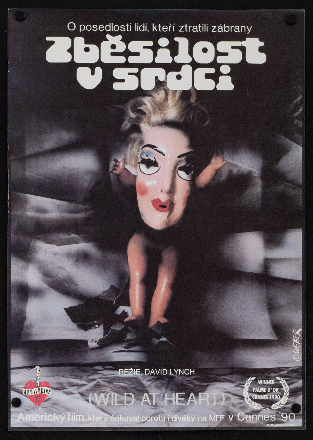 Wild at Heart Original Vintage Movie Poster