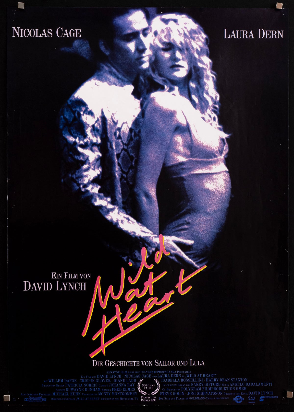 Wild at Heart Original Vintage Movie Poster