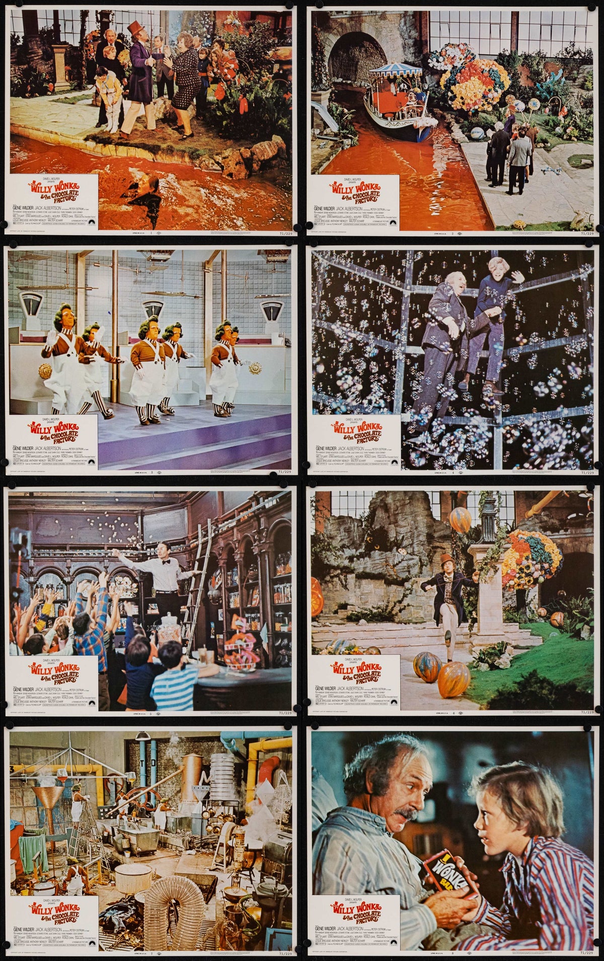 Willy Wonka and the Chocolate Factory Original Vintage Movie Poster