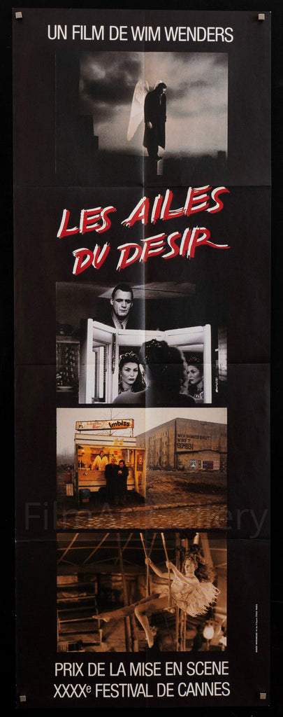 Wings of Desire Door Panel (20x60) Original Vintage Movie Poster