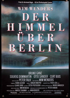 Wings of Desire Movie Poster 1987 German A1 (23x33)