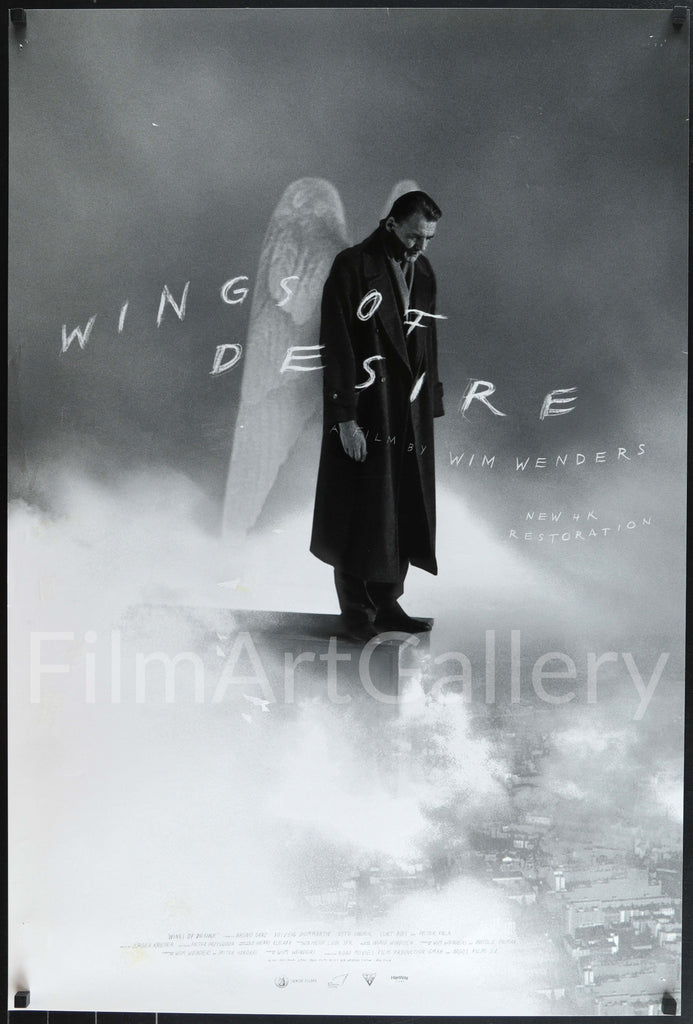 Wings of Desire Original Vintage Movie Poster