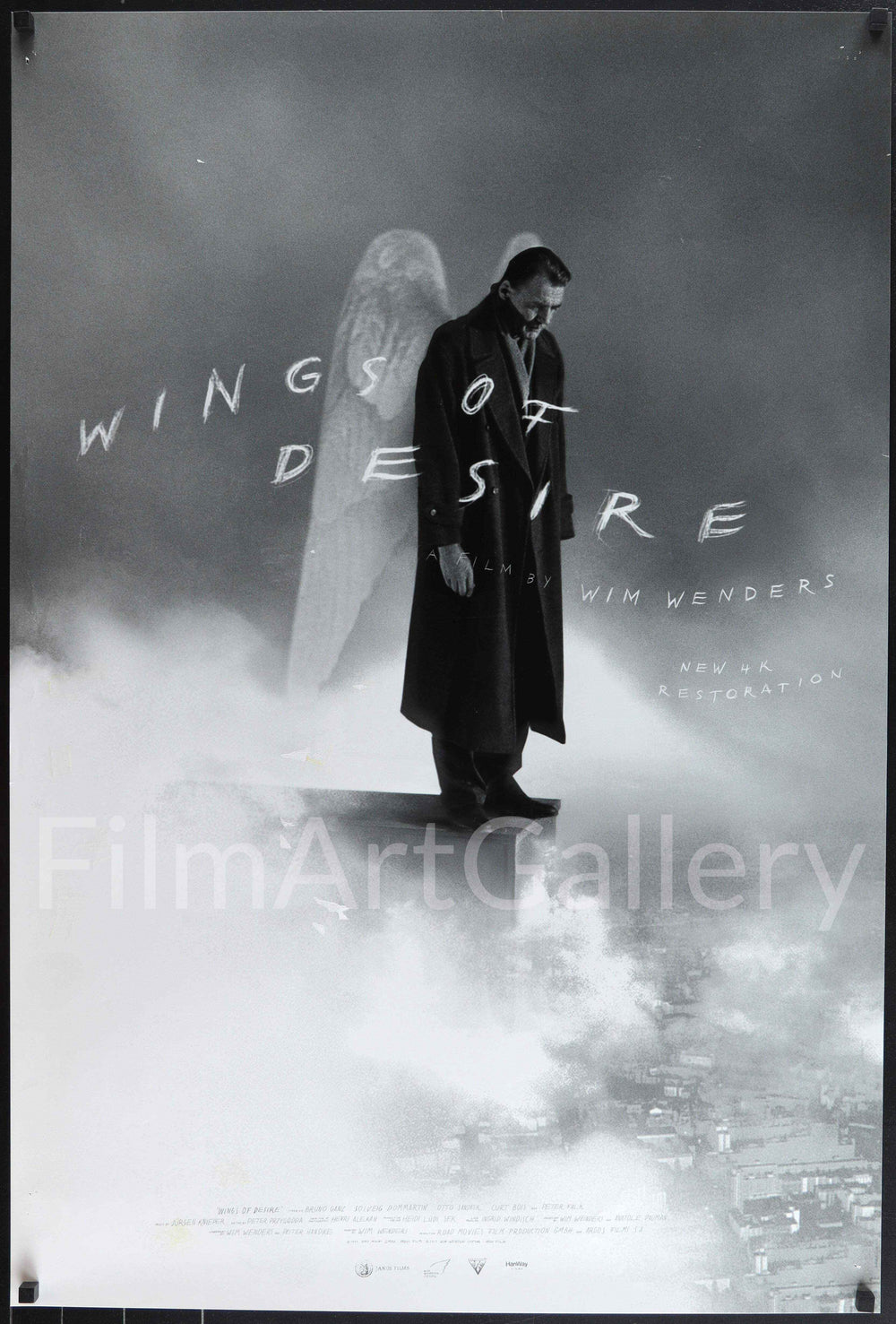 Wings of Desire Original Vintage Movie Poster