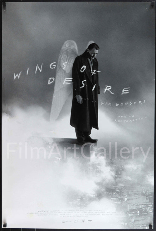 Wings of Desire Original Vintage Movie Poster
