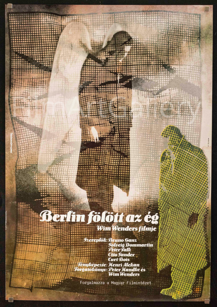 Wings of Desire Original Vintage Movie Poster