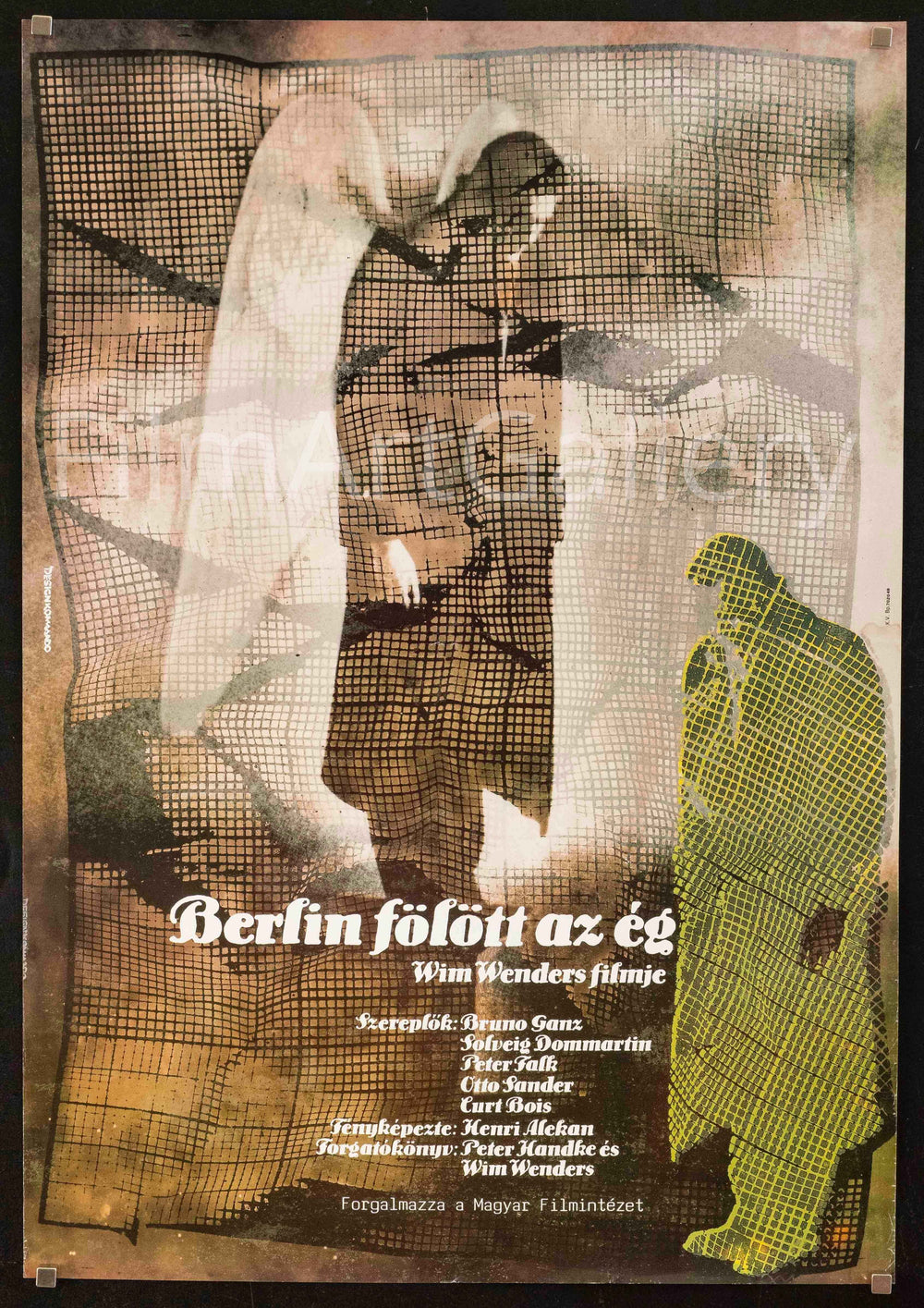 Wings of Desire Original Vintage Movie Poster