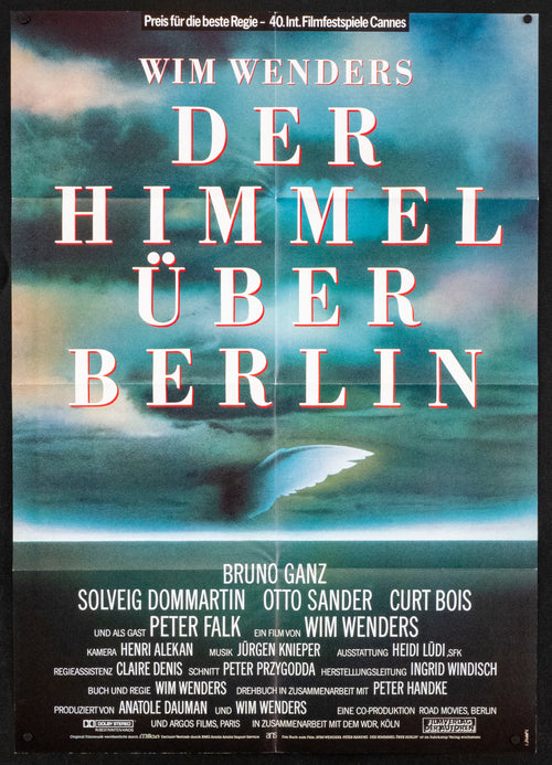 Wings of Desire Original Vintage Movie Poster