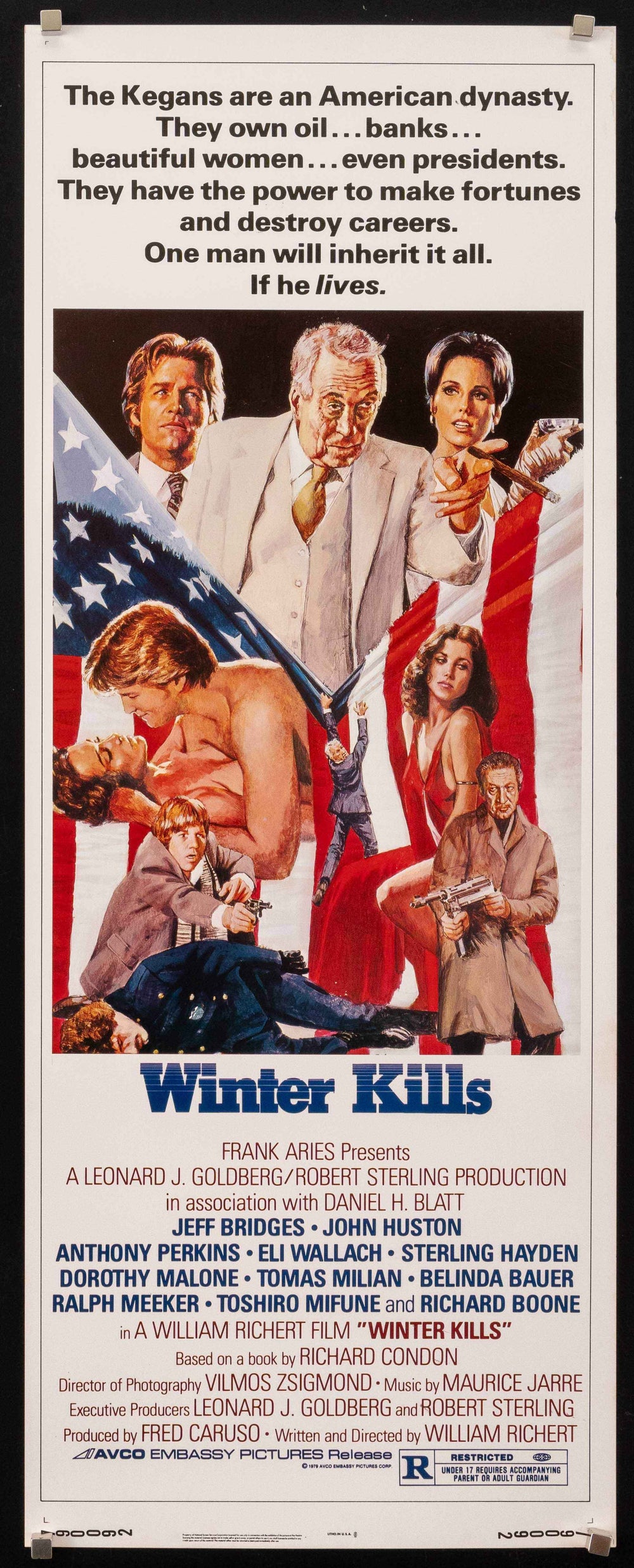 Winter Kills Original Vintage Movie Poster