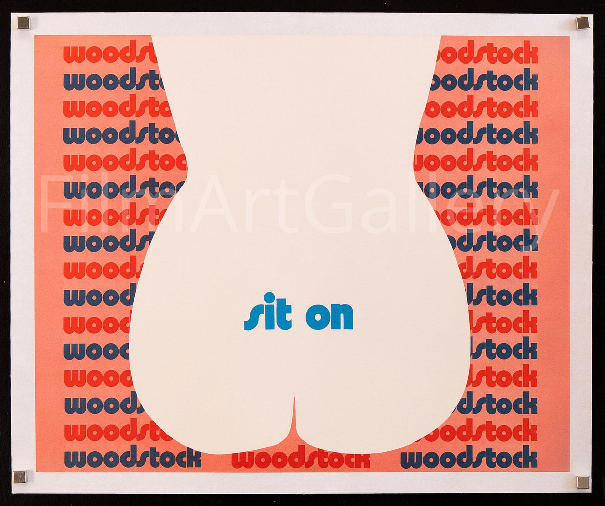 Woodstock Original Vintage Movie Poster