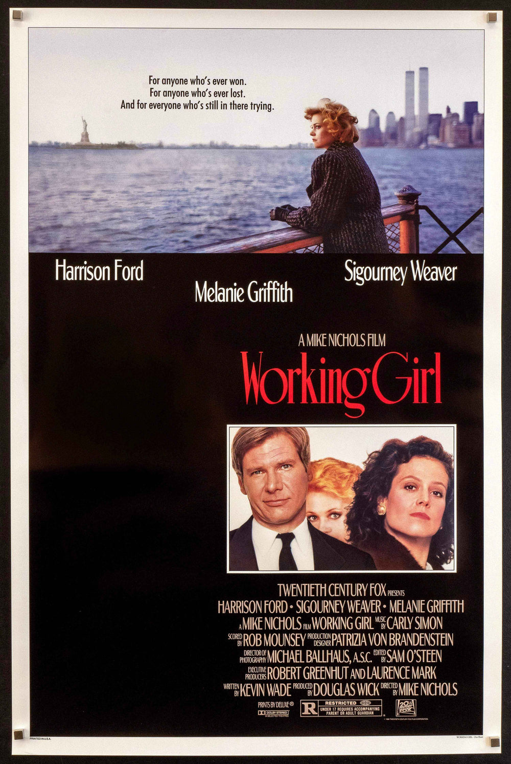 Working Girl Original Vintage Movie Poster