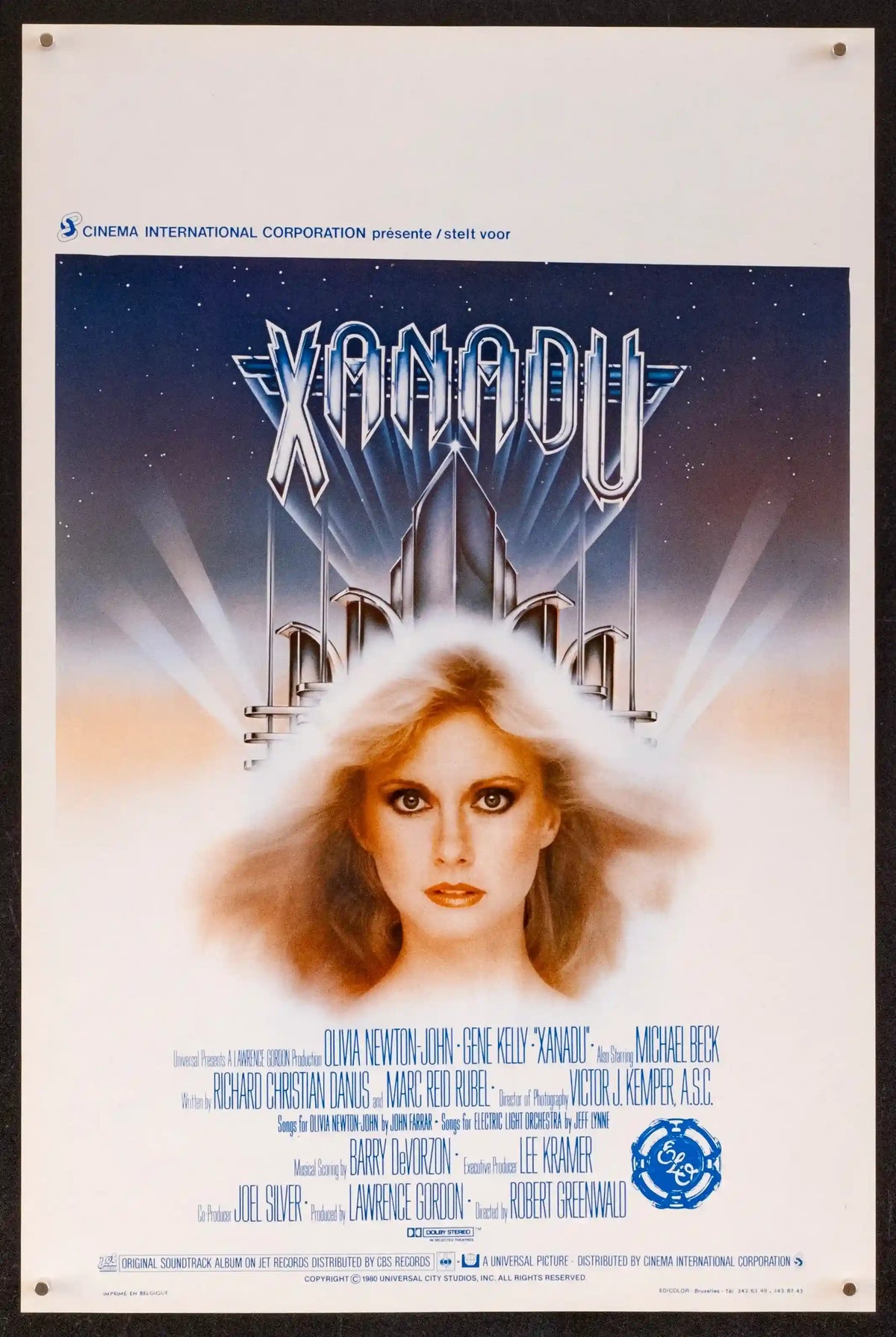Xanadu Original Vintage Movie Poster