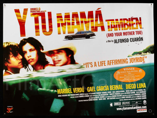 Y Tu Mama Tambien Original Vintage Movie Poster