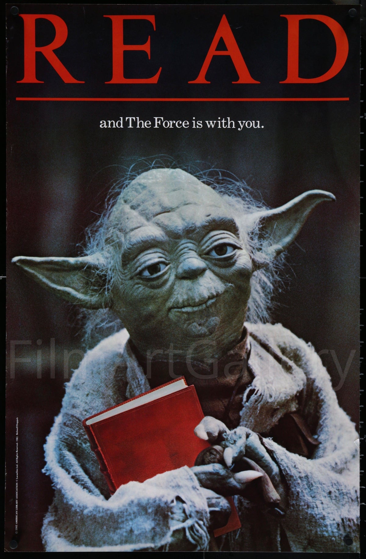 Yoda Original Vintage Movie Poster