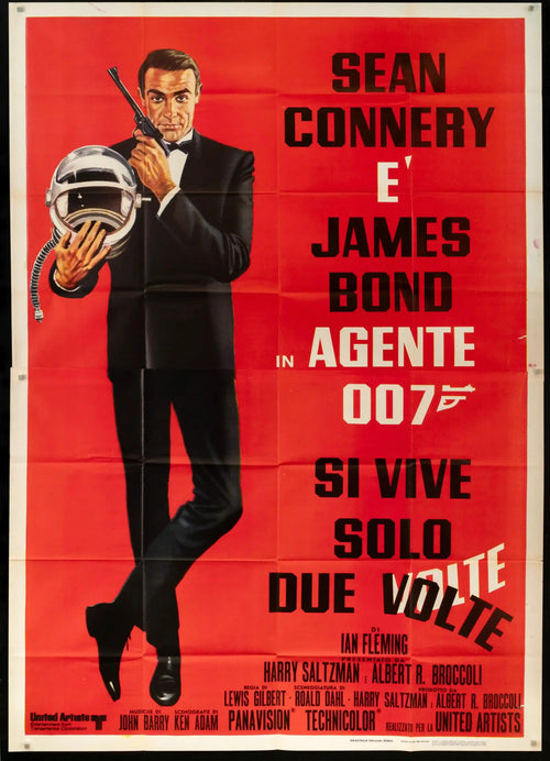 You Only Live Twice Original Vintage Movie Poster