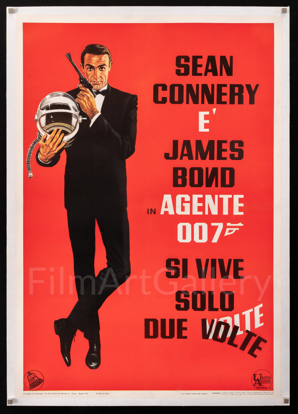 You Only Live Twice Original Vintage Movie Poster