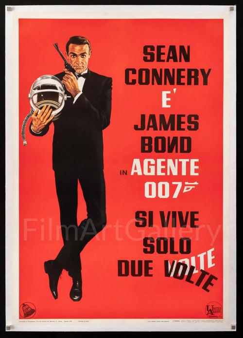 You Only Live Twice Original Vintage Movie Poster