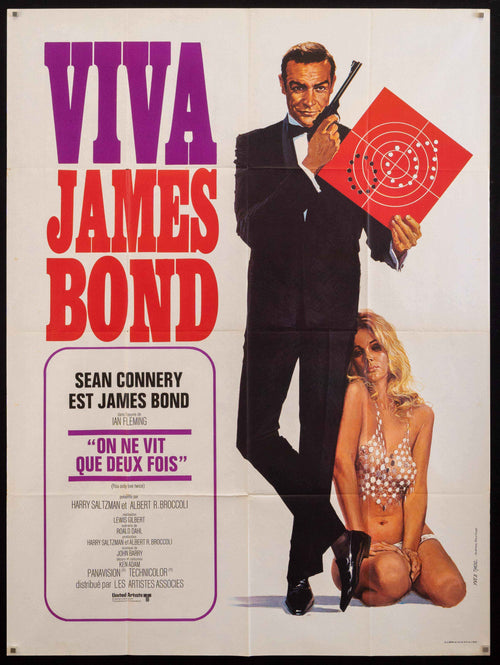 You Only Live Twice / Viva James Bond Original Vintage Movie Poster