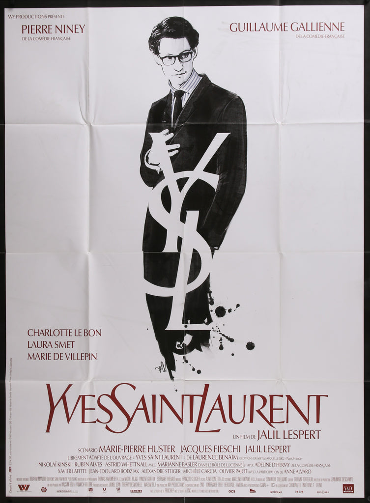 Yves Saint Laurent Original Vintage Movie Poster