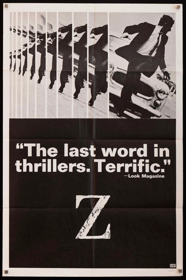 Z Movie Poster 1969 1 Sheet (27x41)