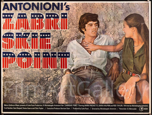Zabriskie Point Original Vintage Movie Poster