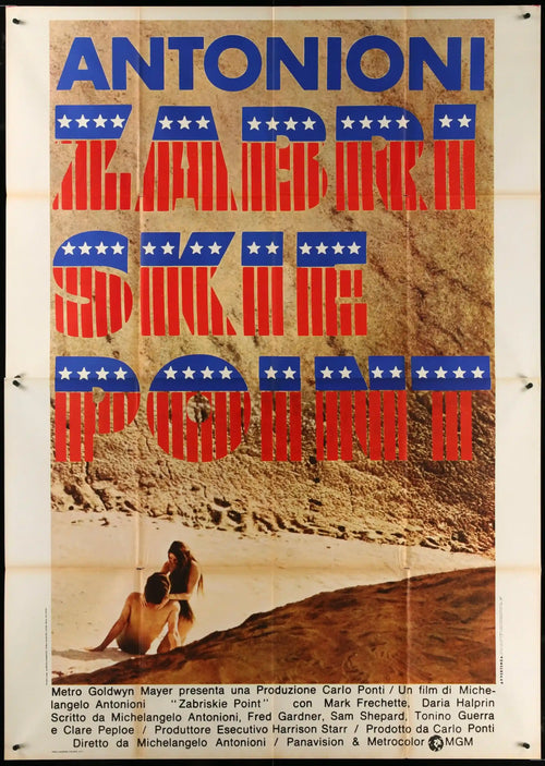 Zabriskie Point Original Vintage Movie Poster