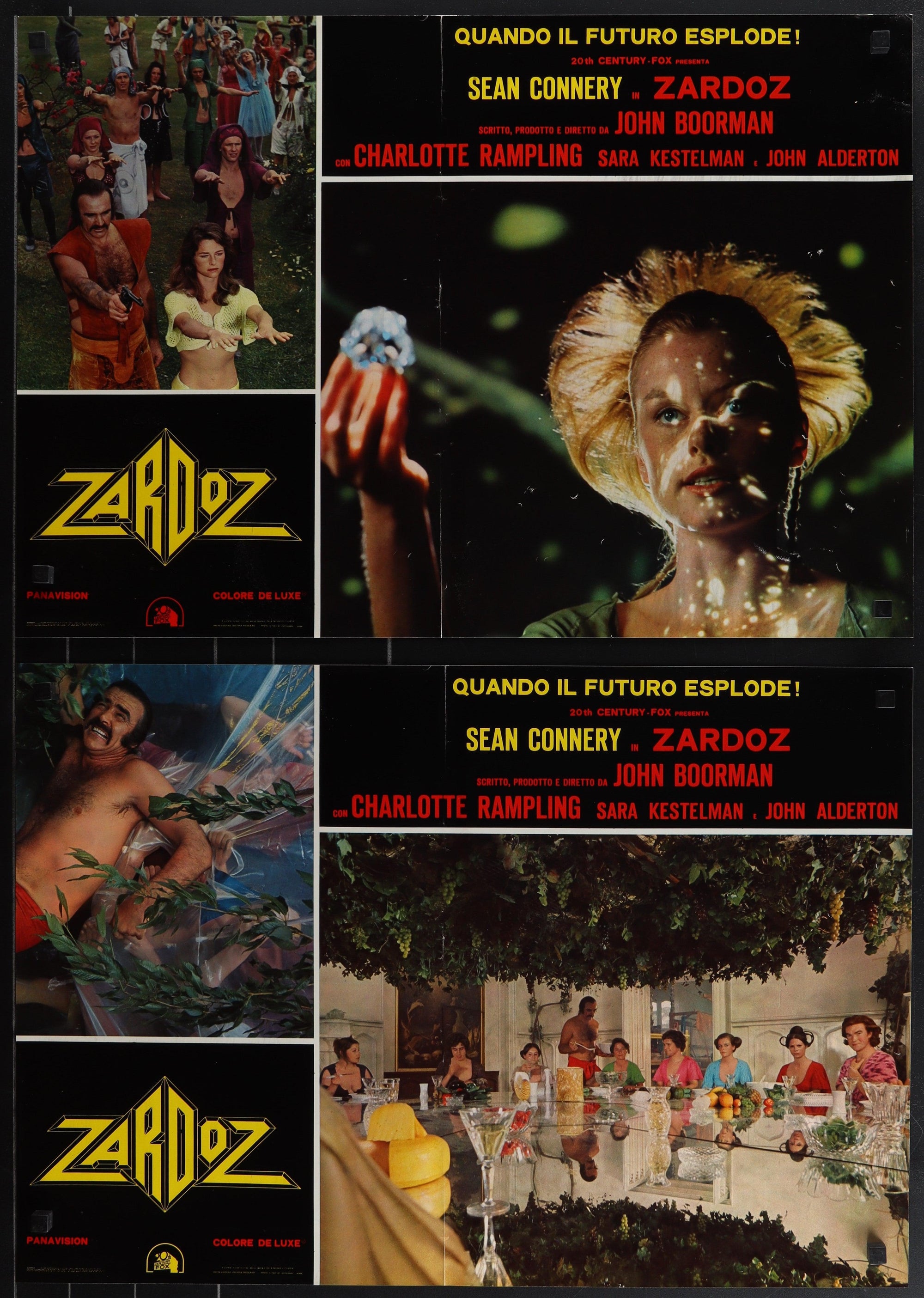 Zardoz Original Vintage Movie Poster