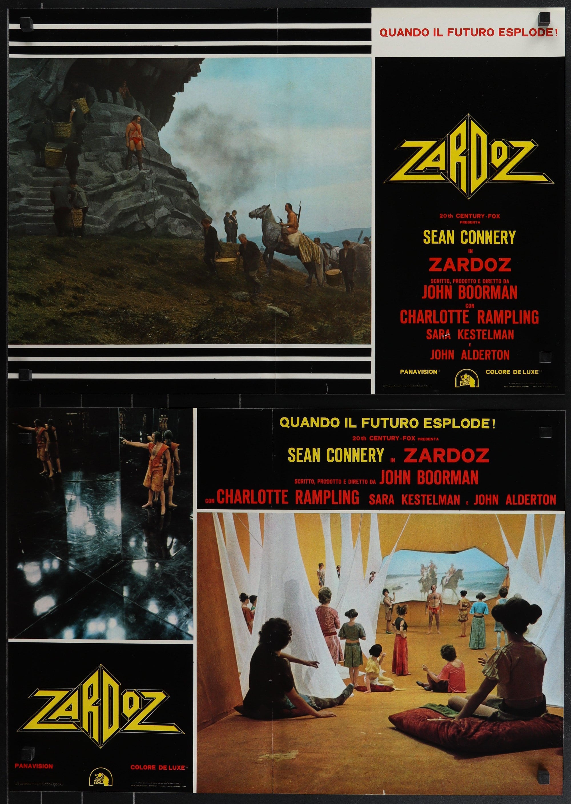 Zardoz Original Vintage Movie Poster