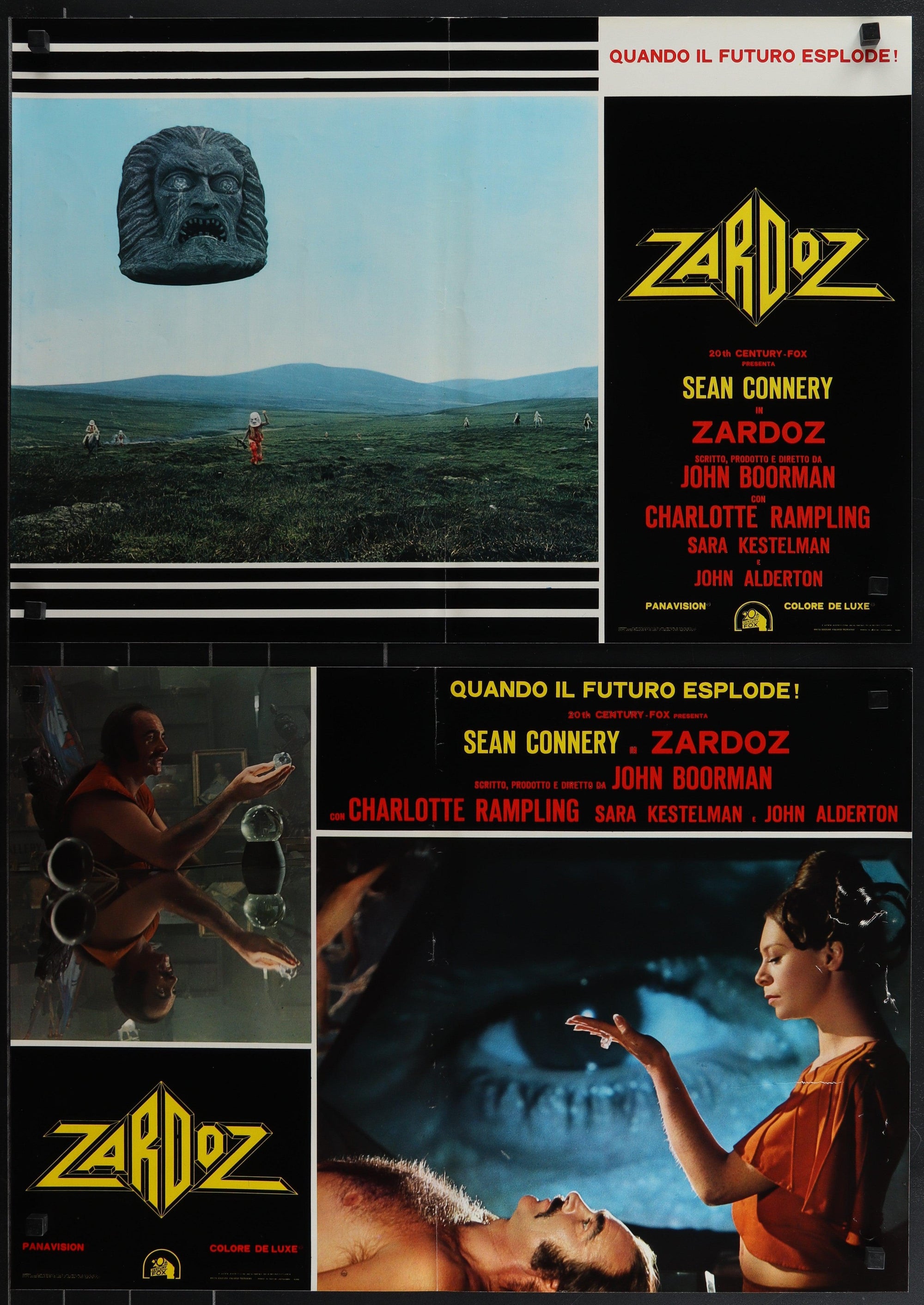 Zardoz Original Vintage Movie Poster