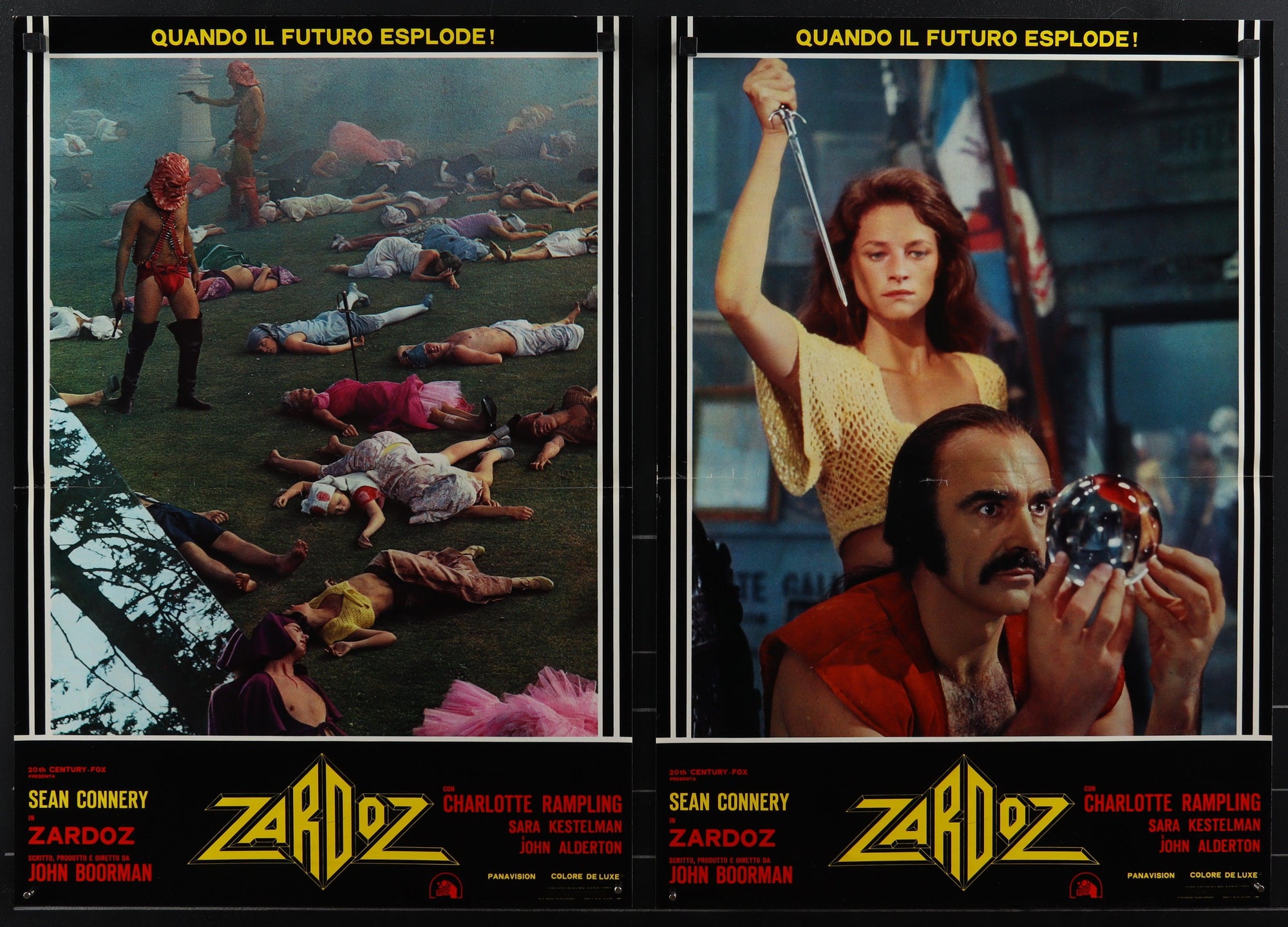 Zardoz Original Vintage Movie Poster