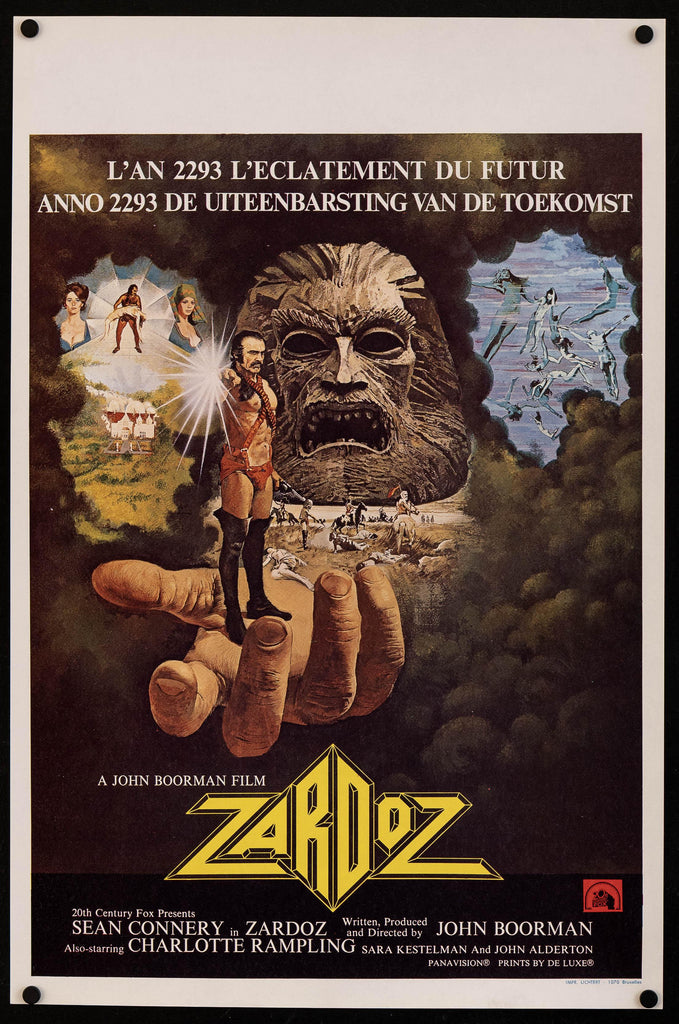 Zardoz Original Vintage Movie Poster