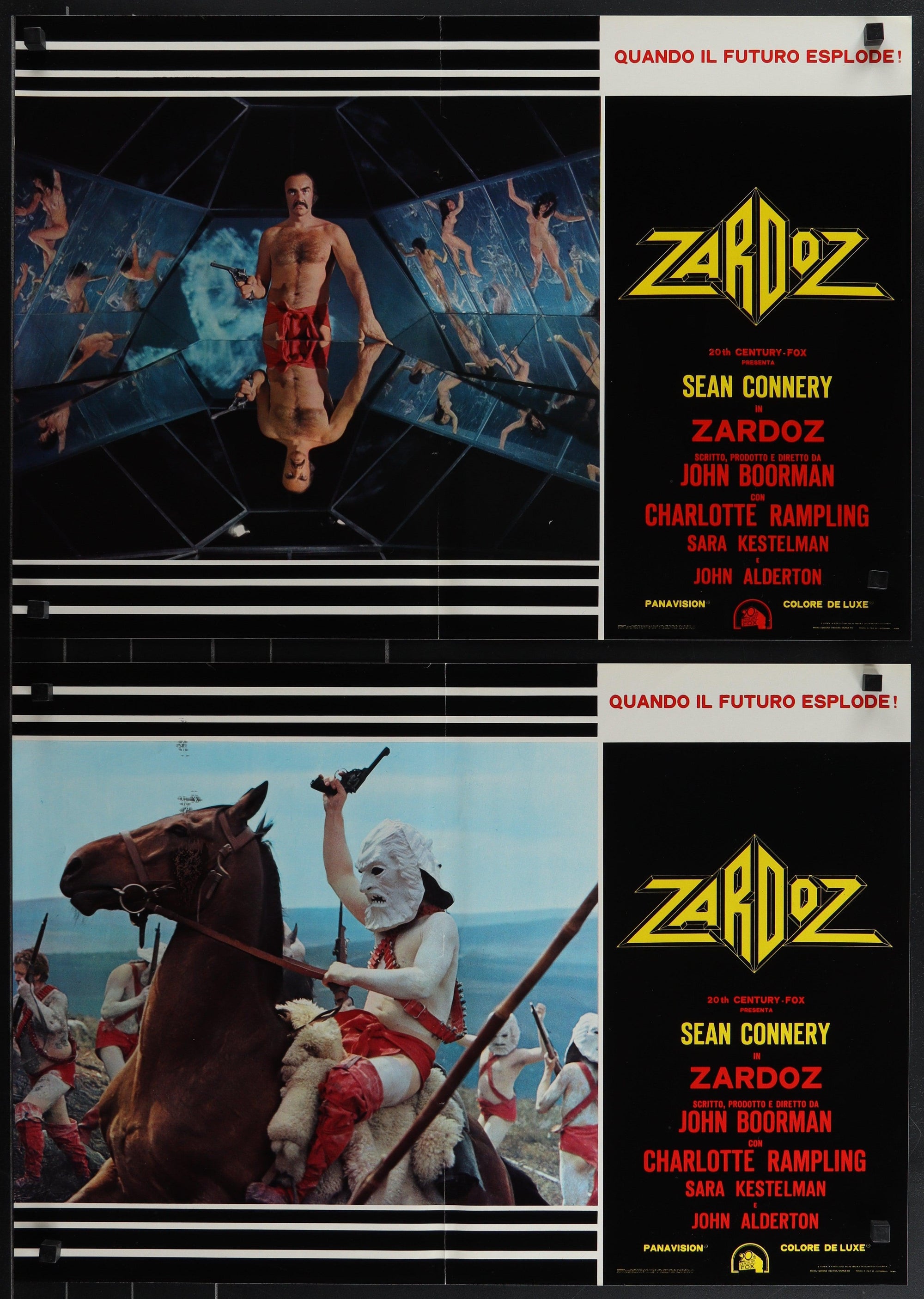 Zardoz Original Vintage Movie Poster