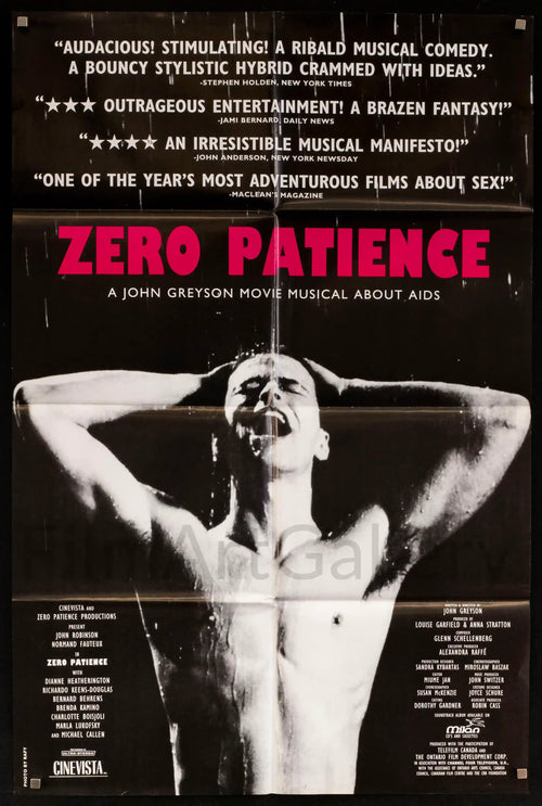 Zero Patience Original Vintage Movie Poster