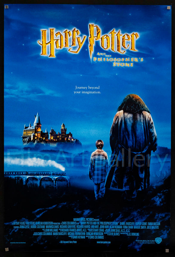Harry Potter and the Sorcerer's Stone Original Vintage Movie Poster