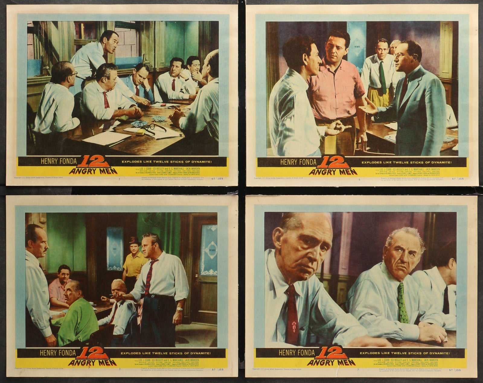 12 Angry Men Original Vintage Movie Poster