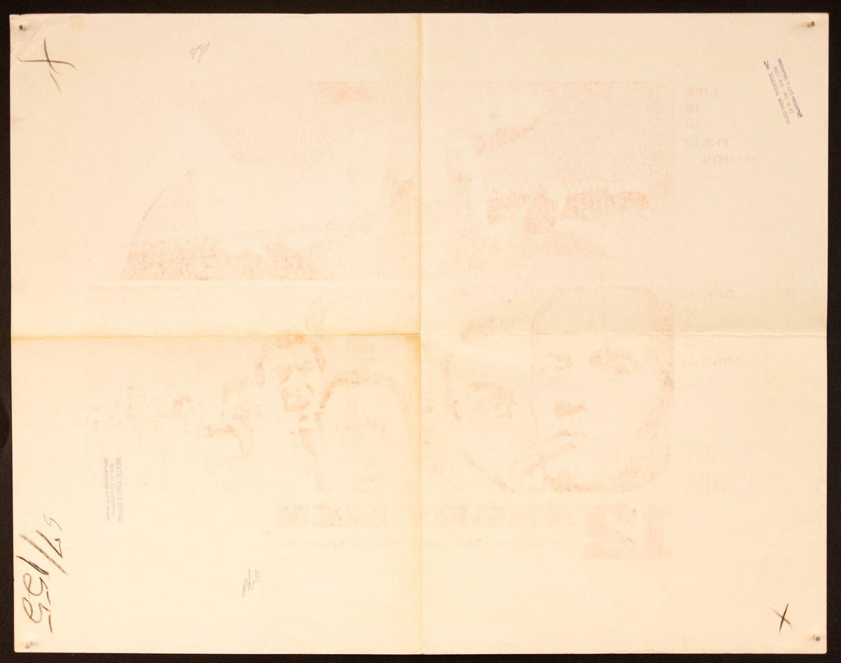 12 Angry Men Original Vintage Movie Poster