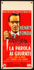 12 Angry Men Italian Locandina (13x28) Original Vintage Movie Poster