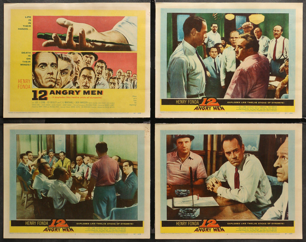 12 Angry Men Original Vintage Movie Poster