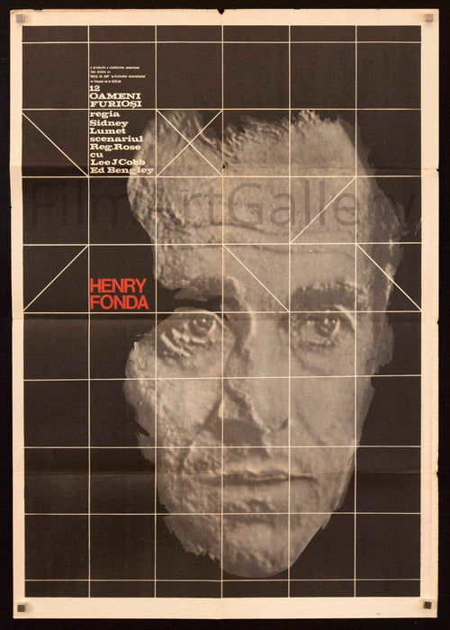 12 Angry Men Original Vintage Movie Poster