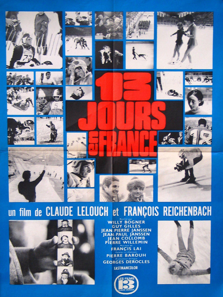 13 Days in France Original Vintage Movie Poster