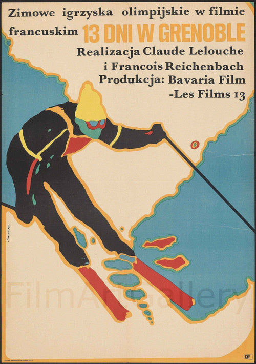 13 Days in France Original Vintage Movie Poster