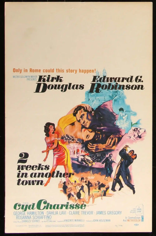 2 Two Weeks in Another Town Original Vintage Movie Poster