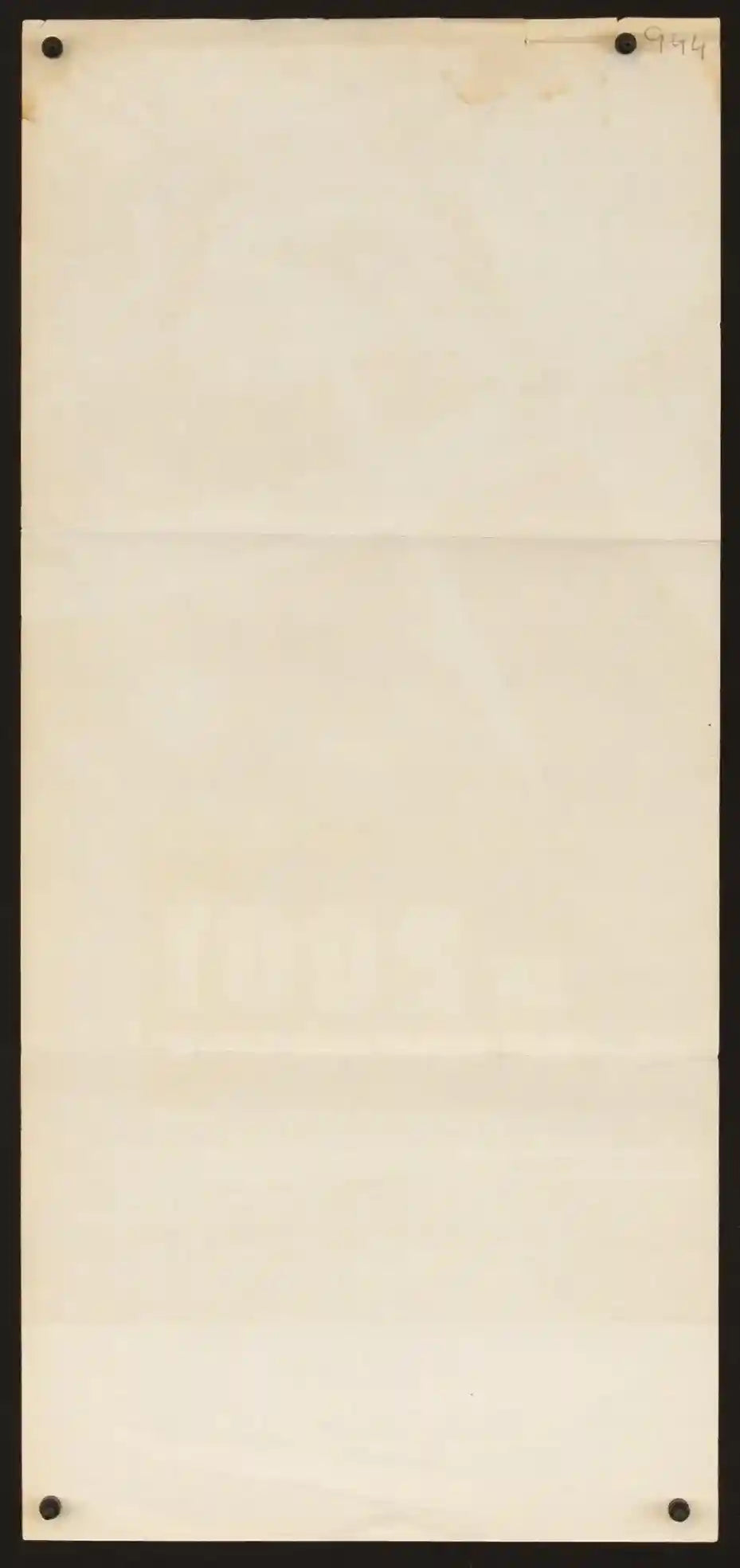 2001 A Space Odyssey Original Vintage Movie Poster