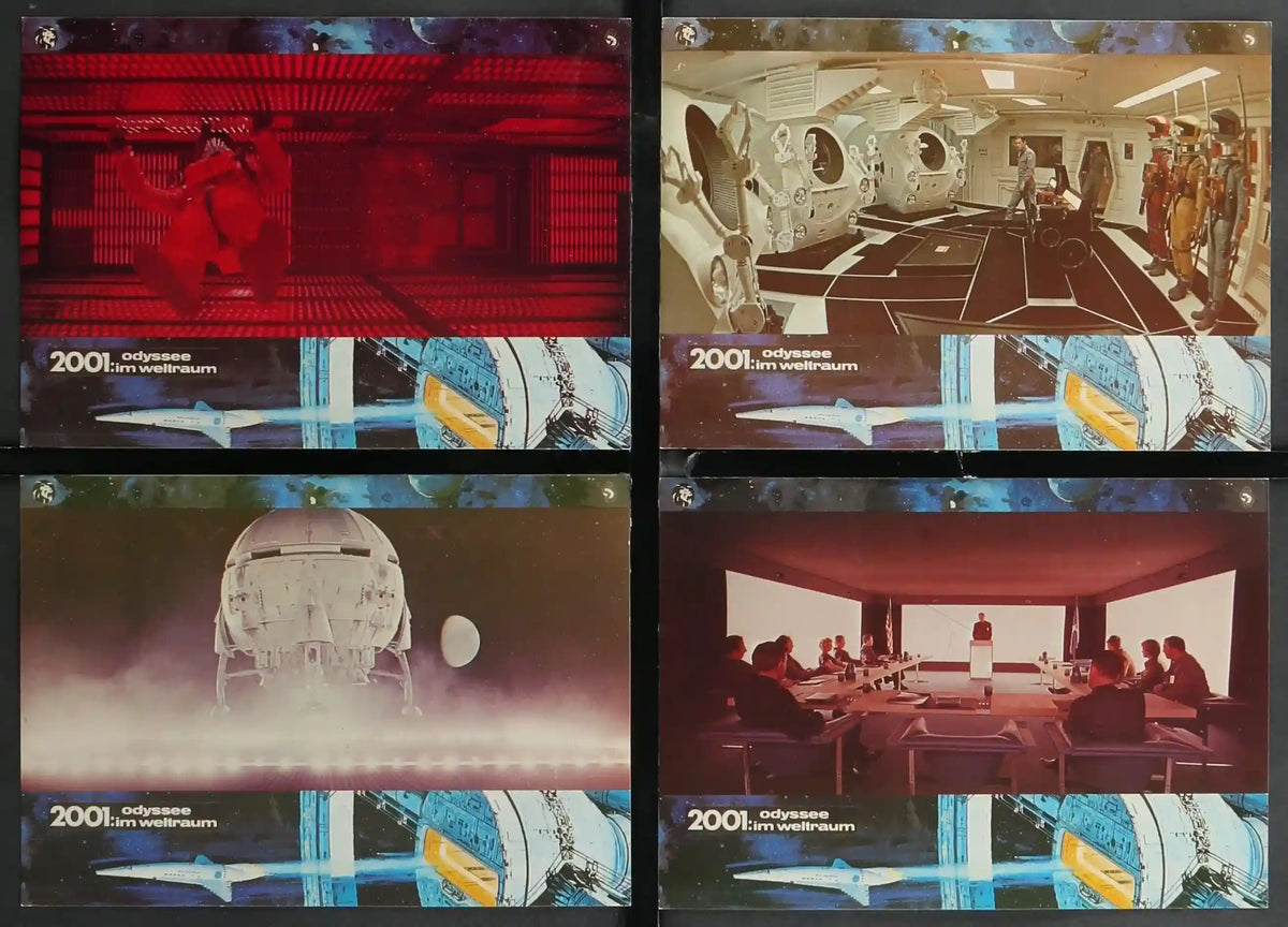 2001 A Space Odyssey Original Vintage Movie Poster